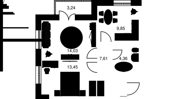 
   Продам 2-комнатную, 52.54 м², Культура, дом 2

. Фото 1.