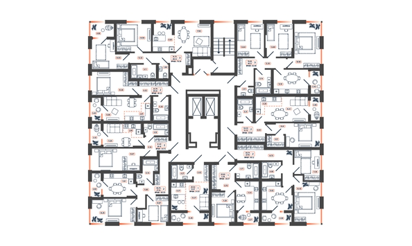 
   Продам 2-комнатную, 57.58 м², Темп, дом 2

. Фото 16.