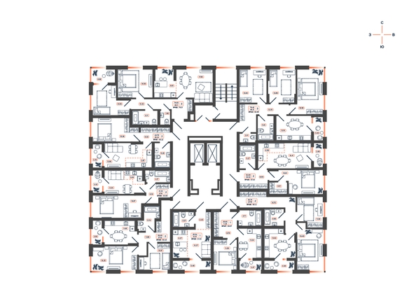 
  Продается 3-комн. квартира, 82.85 м², ЖК Темп, дом 2
. Фото 1.