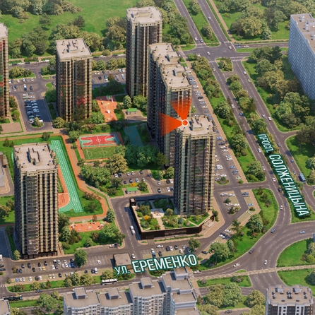 
  Продается 4-комн. квартира, 87.81 м², ЖК Сокольники, литера 7
. Фото 3.