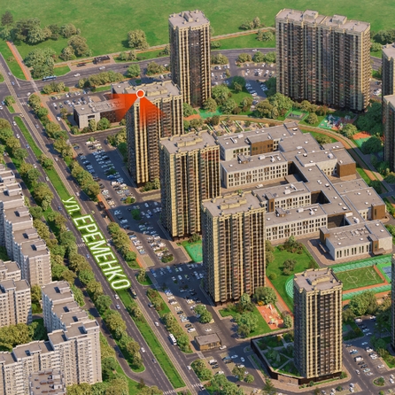 
  Продается 2-комн. квартира, 55.09 м², ЖК Сокольники, литера 10
. Фото 3.