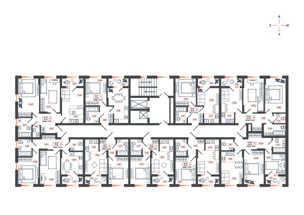 
   Продам 2-комнатную, 37.96 м², Темп, дом 1

. Фото 16.