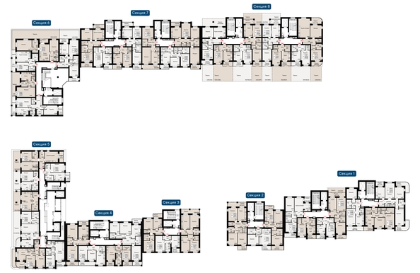 
   Продам 2-комнатную, 59.68 м², Курортный квартал Ривьера, дом 1

. Фото 1.