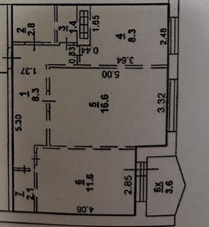 
   Продам 2-комнатную, 51 м², Зорге ул, 37

. Фото 13.
