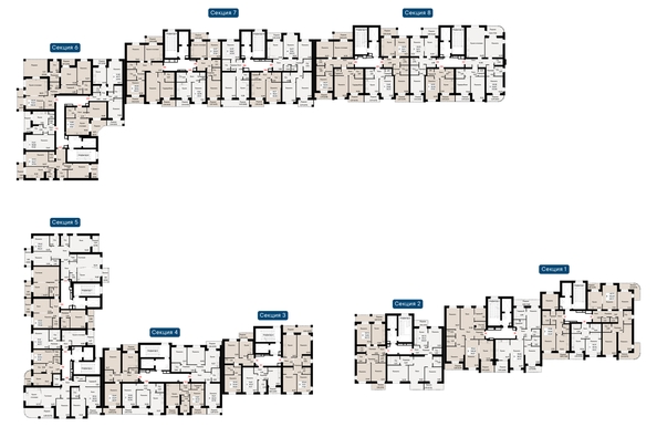 
   Продам 2-комнатную, 108.18 м², Курортный квартал Ривьера, дом 1

. Фото 1.