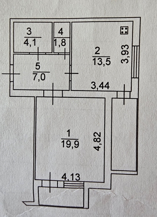 
   Продам 2-комнатную, 47 м², Луначарского ул, 166а

. Фото 14.
