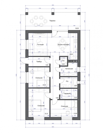 
  Продается дом, 102 м², хутор Большой Лог
. Фото 10.