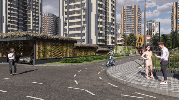
  Продается 1-комн. квартира, 35.9 м², ЖК Gray (Грэй), кв-л 11-2
. Фото 3.