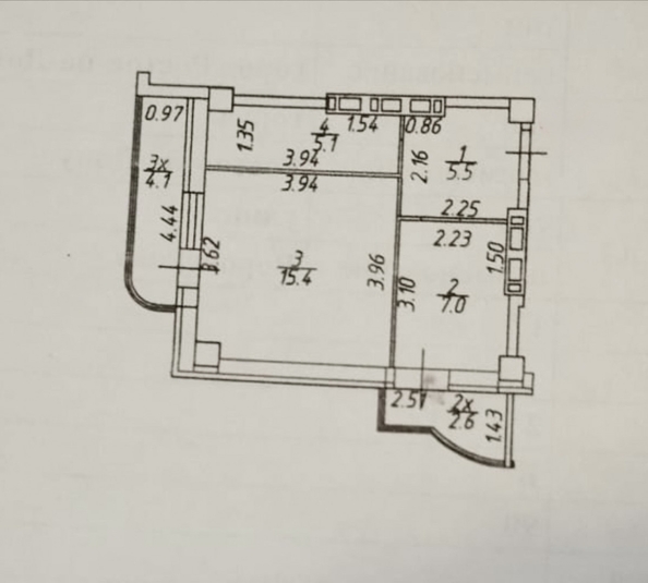 
  Продается 1-комн. квартира, 38 м², Воровского ул, д. 17
. Фото 9.