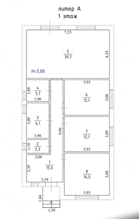 
  Продается дом, 100 м², Ростов-на-Дону
. Фото 8.
