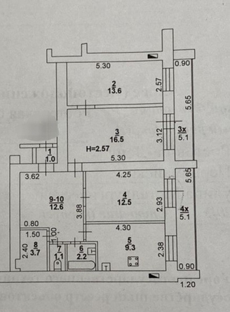 
  Продается 3-комн. квартира, 77.7 м², Металлургическая ул, д. 29
. Фото 20.