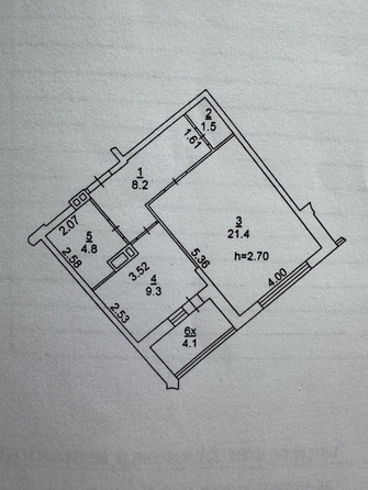 
  Продается 1-комн. квартира, 47 м², Шолохова пр-кт, д. 211/1с3
. Фото 14.