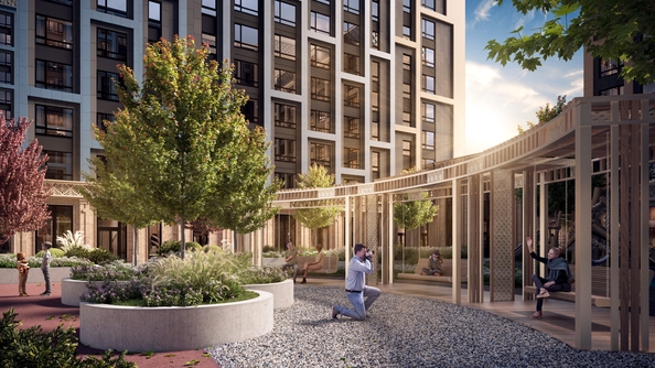 
  Продается 1-комн. квартира, 33.4 м², ЖК Сияние, литер 18/1
. Фото 4.
