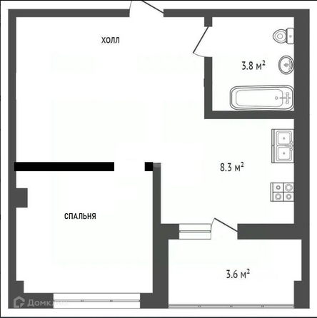 
  Сдается 2-комн. квартира, 43 м², Шолохова пр-кт, д. 211
. Фото 17.