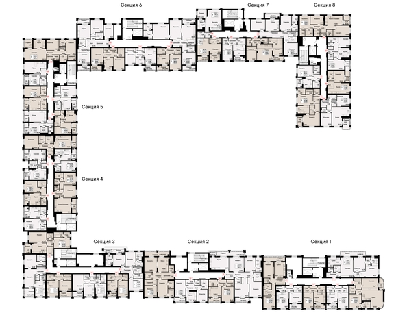 
  Продается 3-комн. квартира 93.4 м², в  Курортный квартал Ривьера, I оч. Фото 1.
