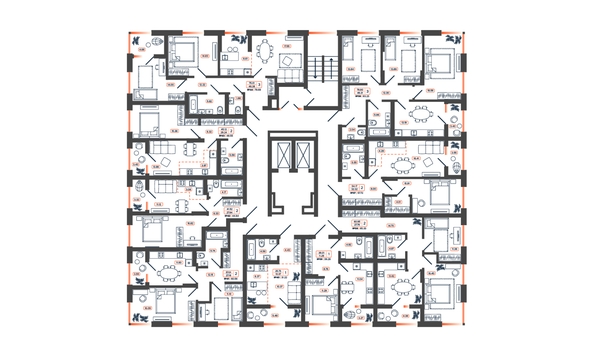 
  Продается 1-комн. квартира, 39.28 м², ЖК Темп, дом 3
. Фото 16.