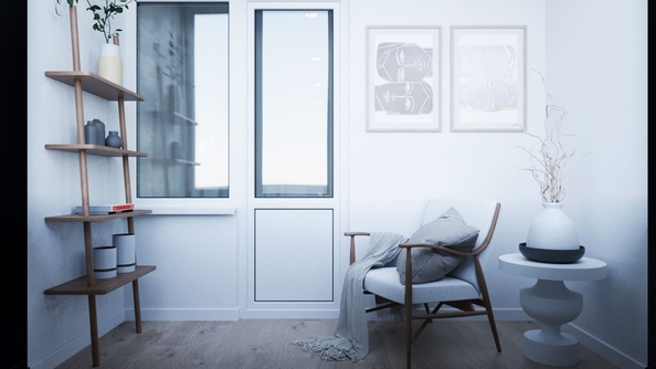 
  Продается 3-комн. квартира, 64.3 м², ЖК Флора, литера 2.2
. Фото 14.