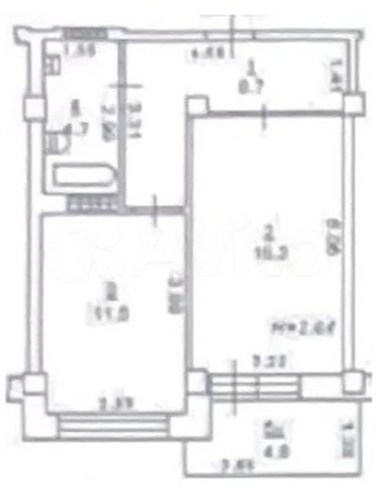 
  Продается 1-комн. квартира, 47 м², Благодатная ул, д. 168/3
. Фото 13.