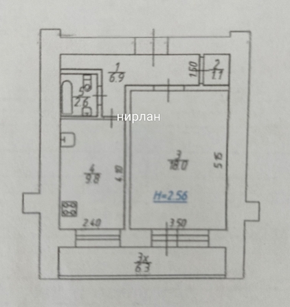 
  Продается 1-комн. квартира, 47 м², Жлобинский пер, д. 23
. Фото 15.