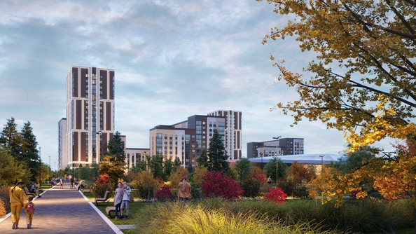 
  Продается 1-комн. квартира, 32.6 м², ЖК Smartpolet (Полёт), литер 1.2
. Фото 1.