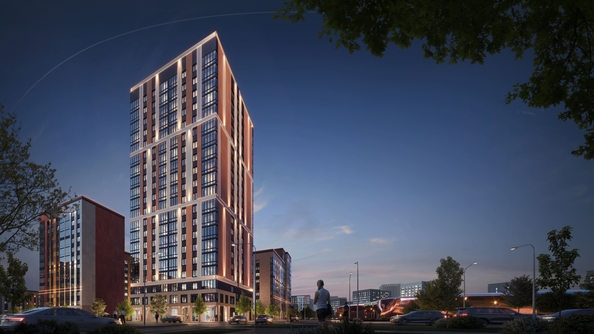 
  Продается 1-комн. квартира, 31.7 м², ЖК Smartpolet (Полёт), литер 1.2
. Фото 2.