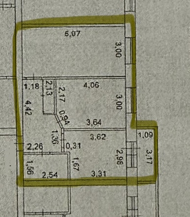 
  Продается 2-комн. квартира, 53 м², Речников ул, д. 15
. Фото 7.