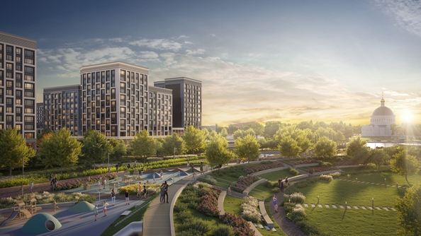 
  Продается 3-комн. квартира, 86.4 м², ЖК Сияние, литер 24/1
. Фото 7.