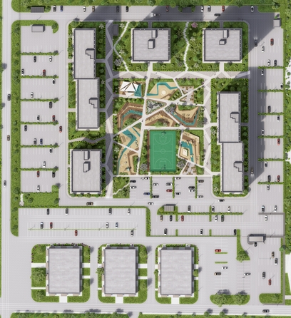 
  Продается 2-комн. квартира, 38.6 м², ЖК Темп, дом 1
. Фото 12.