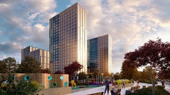 
  Продается 1-комн. квартира, 41.6 м², ЖК Движение 61 , лит 69/1
. Фото 2.