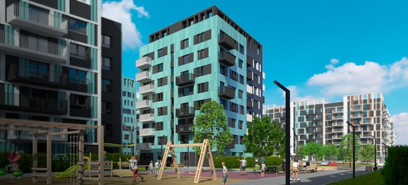 
  Продается 2-комн. квартира 54.47 м², в ЖК Соседи, Этап 1 корпус 2. Фото 2.