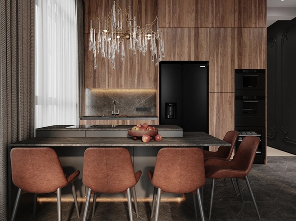 
  Продается 1-комн. квартира 39.1 м², в ЖК Панорама на Театральном, литера 1. Фото 6.