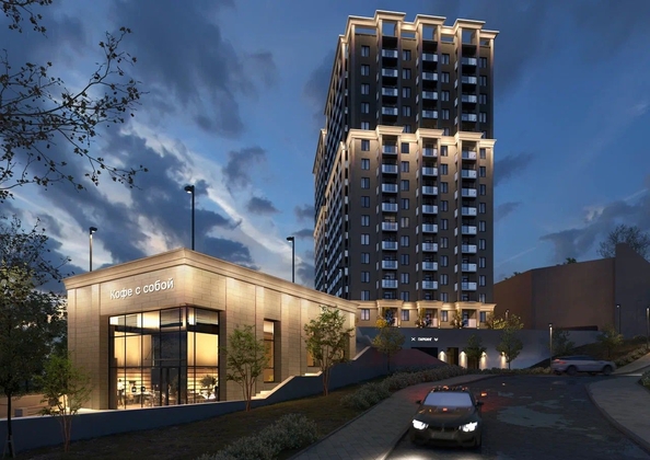 
  Продается 1-комн. квартира 46.1 м², в ЖК Клубный дом Ялта. Фото 3.