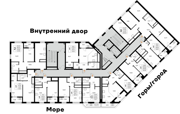 
  Продается 1-комн. квартира 36.35 м², в ЖК Новый Судак, 1 этап. Фото 1.