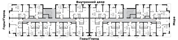 
  Продается студия 24.07 м², в ЖК Новый Судак, 1 этап. Фото 1.