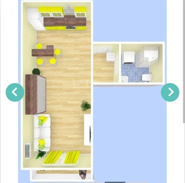 
  Продается апартамент 31.9 м². Фото 3.
