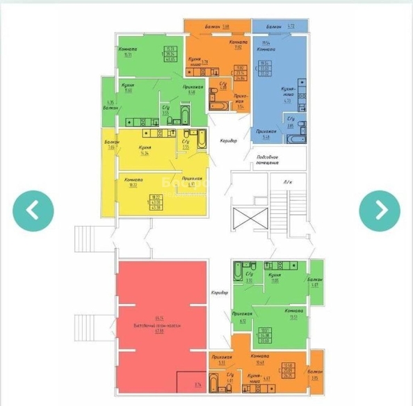 
  Продается апартамент 35.6 м². Фото 2.