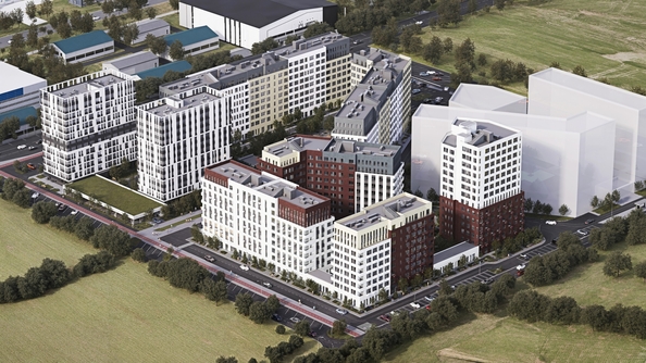 
  Продается 2-комн. квартира 54.3 м², в ЖК Благо. Фото 2.