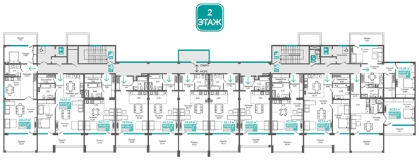 
  Продается номер в отеле 103.35 м², в ГК Золотые пески. Фото 1.