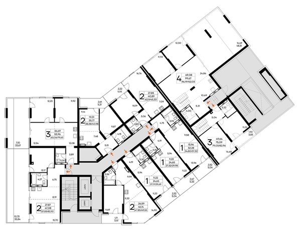 
  Продается 2-комн. квартира 40.98 м², в  Курортный комплекс Лучистое. Фото 1.