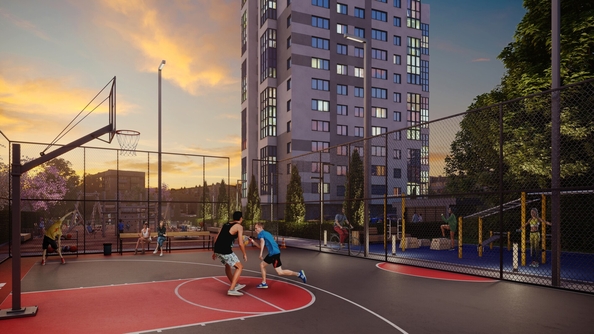 
  Продается 1-комн. квартира 39 м², в ЖК Поэма. Фото 2.