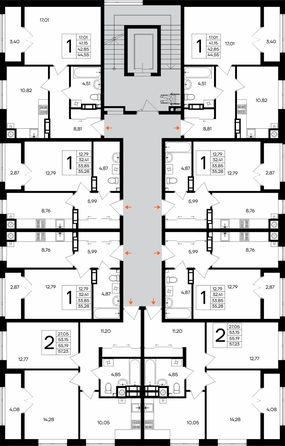 
  Продается 1-комн. квартира 34.88 м², в ЖК Сезоны. Фото 1.