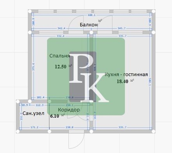 
  Продается комната 25 м². Фото 26.