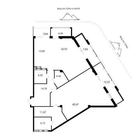 
  Продается апартамент 163.29 м², в АО Парк Плаза. Фото 2.