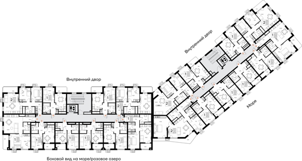 
  Продается 1-комн. квартира 33.13 м², в ЖК Прибрежный дом. Фото 1.
