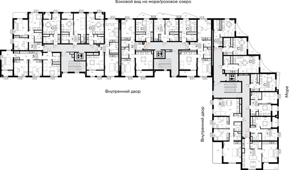 
  Продается студия 39.14 м², в ЖК Прибрежный дом. Фото 1.