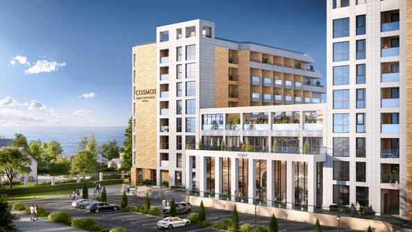 
  Продается апартамент 74.1 м², в АК Космос Смарт Евпатория Отель. Фото 2.