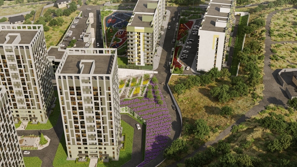 
  Продается 1-комн. квартира 35.28 м², в ЖК Гриновский, дом 2. Фото 13.