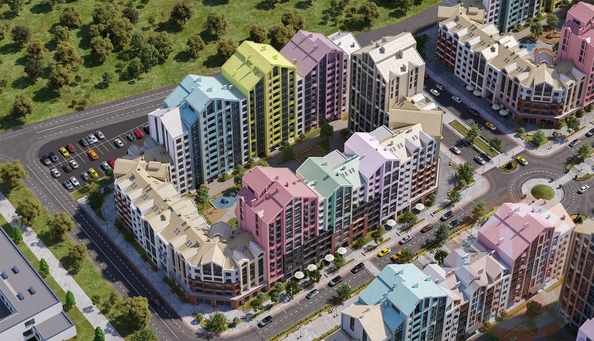 
  Продается 1-комн. квартира 41.9 м², в ЖК Мойнако Ривьера, 1 очередь. Фото 1.