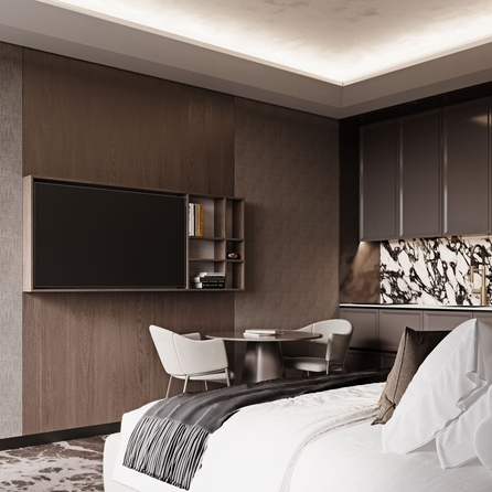 
  Продается апартамент 36.7 м², в АК Атлантис Космос Крым. Фото 8.