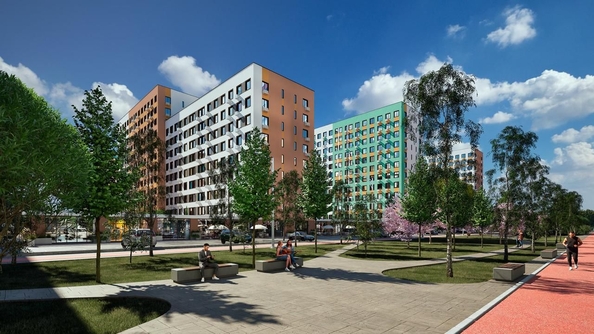 
  Продается 1-комн. квартира 35.98 м², в ЖК Чистое небо, дом 1 кор 1. Фото 2.